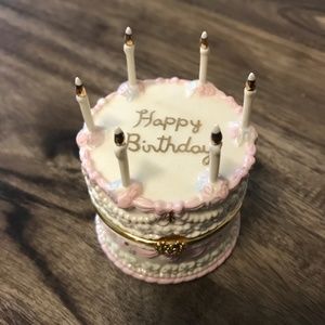 Lenox Birthday Trinket Box